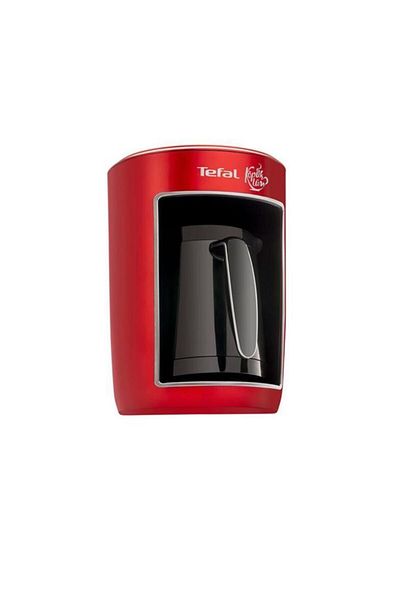 TEFAL Sparkling Auto TCM Coffee Pot Red Turkish Coffee Machine