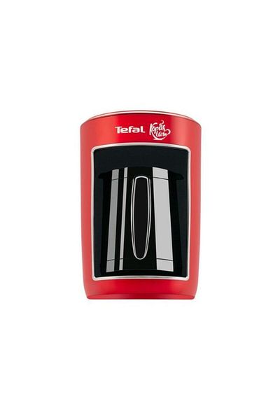 TEFAL Sparkling Auto TCM Coffee Pot Red Turkish Coffee Machine