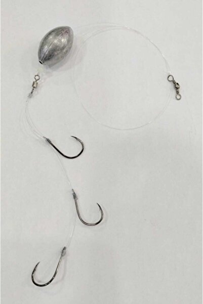 BAUER Gümüş Olta Gezer Çipura Takımı 60gr