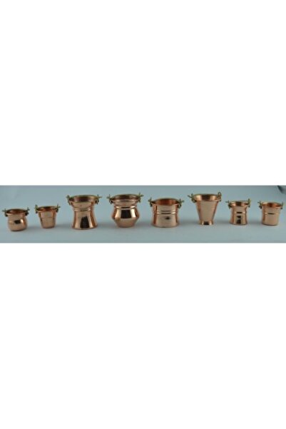 GEREKSEAL Bakır Oyuncak Bakraç 1 No Düz Kırmızı