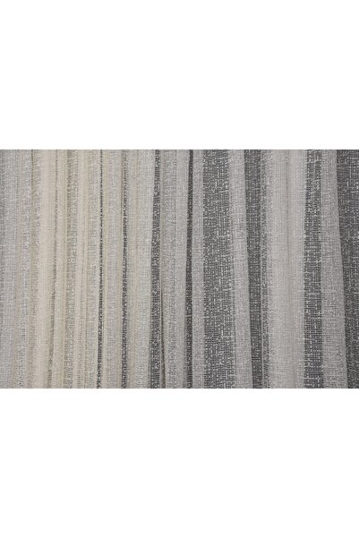 AKÇA TEKSTİL X Model Cream Color Single Wing Sewn Pleated Background Curtain 300*260 Cm