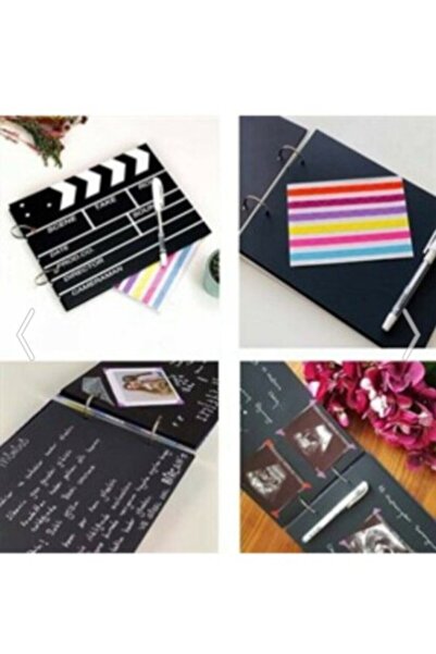 BFC Σημειωματάριο άλμπουμ φωτογραφιών με σχέδιο κλαπτήρα κινηματογράφου