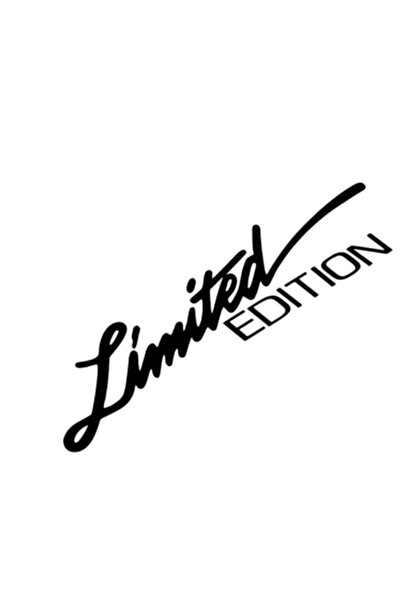 CMS OTO AKSESUAR إصدار محدود - ملصق سيارة أسود على شكل سيارة