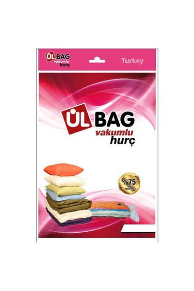ÜLBAG (1 Piece) (Large Size) 80 cm X 100 cm - Vacuum Bag - Vacuum Bag (Single Person Quilt, Blanket)