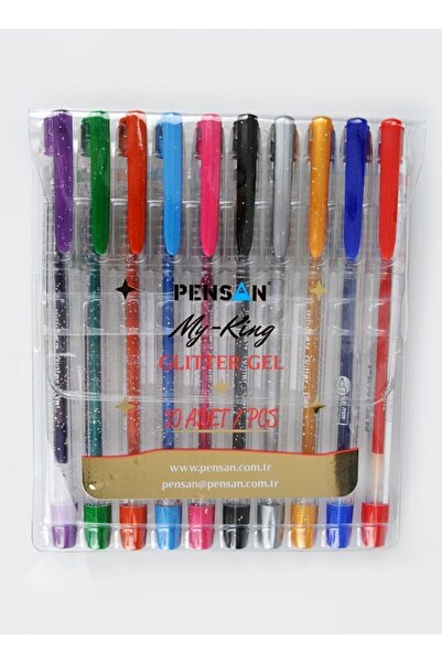 Pensan 227 Simli Kalem Set 10 Lu