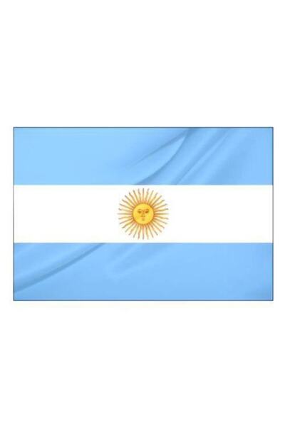 Rekbay Arjantin Ülke Bayrağı 1.sınıf Parlak Kumaş 50x75cm