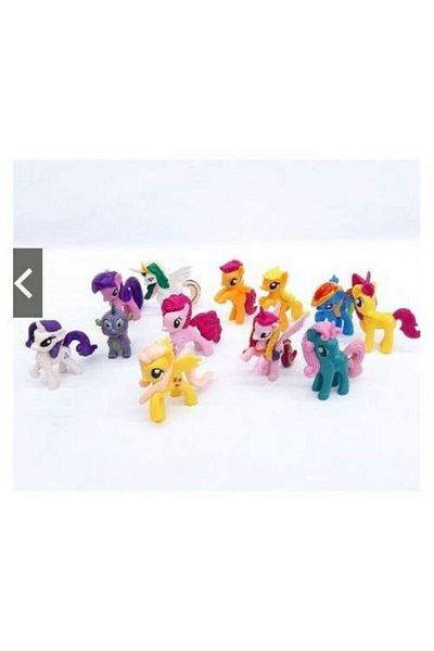 MY LITTLE PONY مجموعة ألعاب المهر 12 قطعة