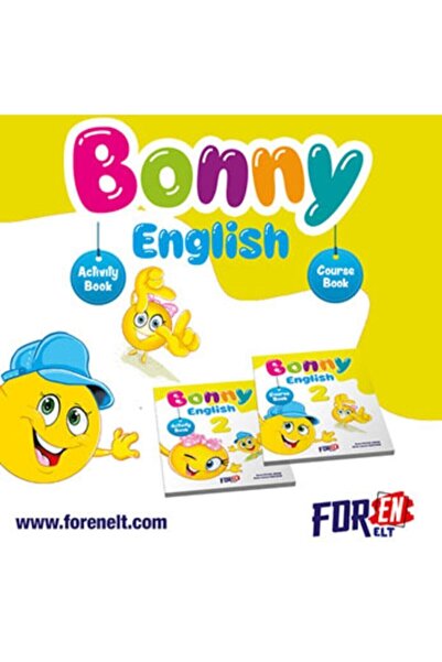 Berkay Yayınları Foren Elt 2 Sınıf Bonny English Course Book Activity Book Seti