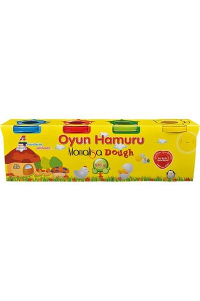 Monalisa Play Dough 480 Gr 4 Colors Sd244