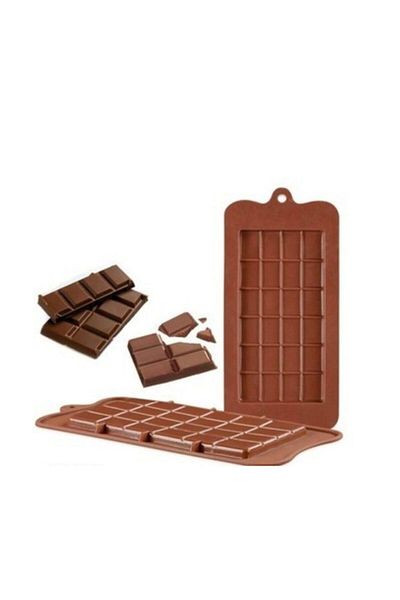 TT Tahtakale Toptancıları Mini Tablet Silicone Chocolate Mold - 10.5x21 Cm Bt2373