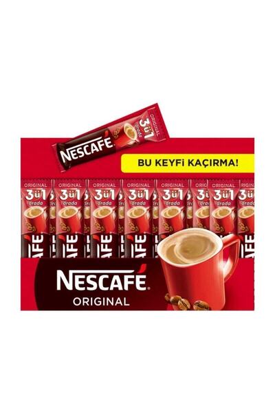 Nescafe 3'ü 1 Arada 18 Gr X 48