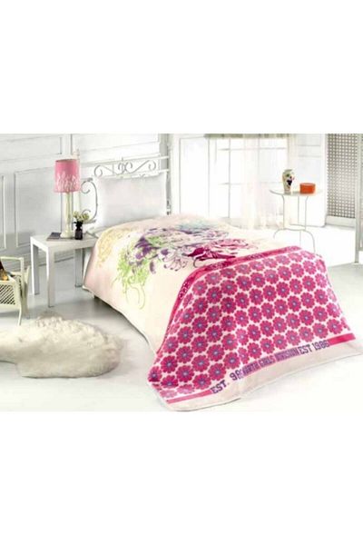 MİNK Theme Licensed Pretty Girl Blanket Single 160x220 Cm & Pretty Girl