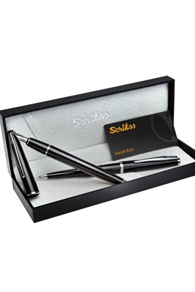Scrikss Dolma Ve Tükenmez Kalem Seti Ömür Boyu Garantili Hediye Paketli