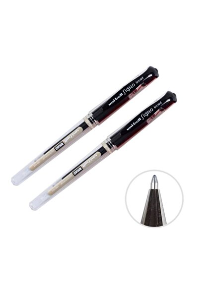 UNİ-BALL Siyah Imza Kalemi Um-153 Signo Broad Roller Kalem 1,0 Mm 2 Adet