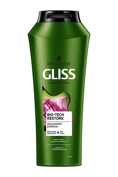 Gliss Bio Tech Restore 500 ml Shampoo - X 6 Pieces