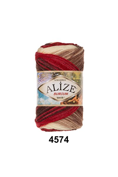 Alize 5 Pieces Burcum Batik Hand Knitting Thread 4574