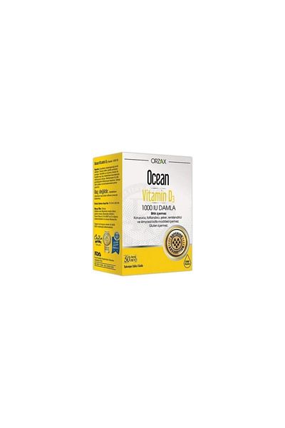 Ocean Vitamin D3 - 1000 Iu Drops 50 Ml