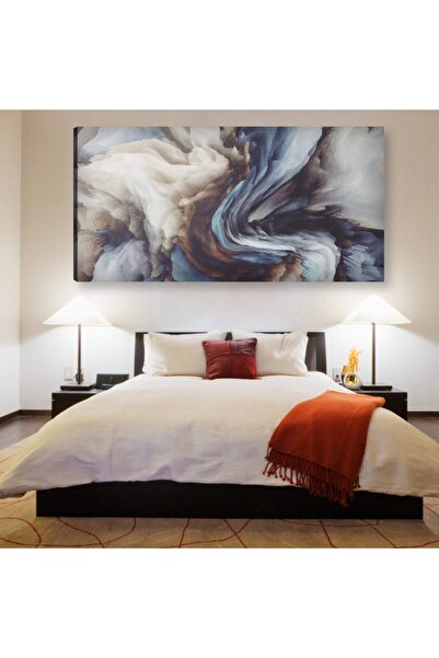 Tabloline Modern Yağlı Boya Görünümlü Kanvas Tablo Dekoratif Canvas Kanvas Tablo