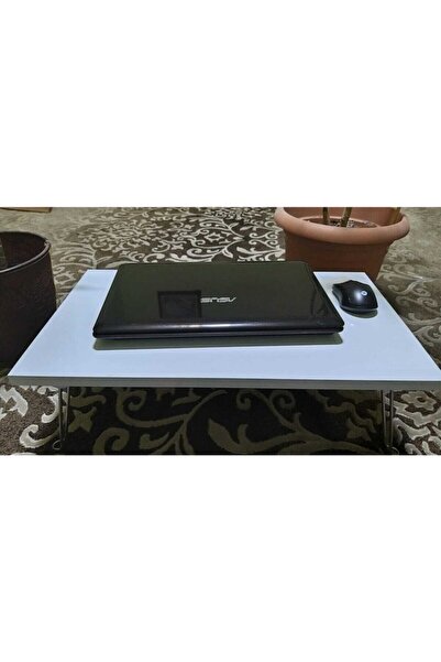 ULUSOY TEKSTİL Kahvaltı Masası Koltuk Kanepe Yatak Sehpası Laptop Sehpa Çalışma Masası Beyaz