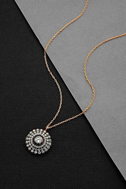 Argentum Concept 925 Ayar Gümüş Elmas Kesim Model Kolye - N163201