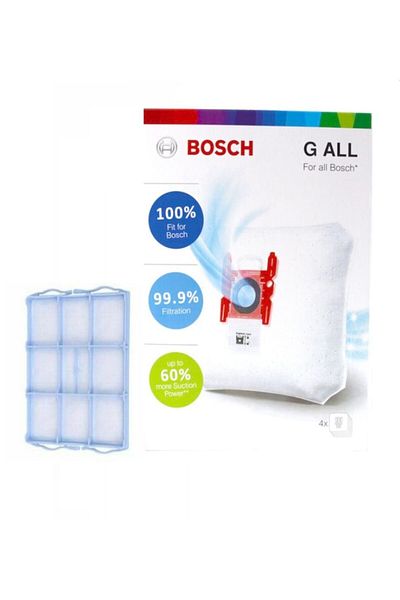 Bosch Gl-45 Bgb 452530 Vacuum Cleaner Dust Bag and Filter