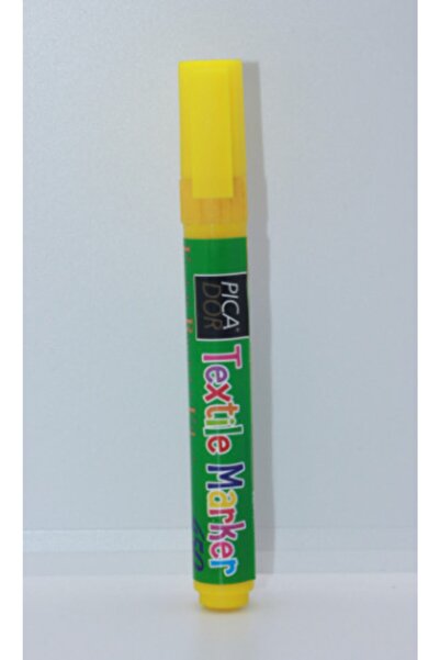 Picador Tekstil Kalemi Kumaş Boyama Kalemi Sarı