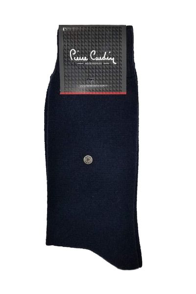 Pierre Cardin Мъжки чорапи от опушена агнешка вълна, 6 броя