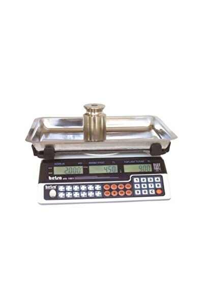 betsa Etb 1601 60 Kg Fiyat Hesaplamalı Terazi