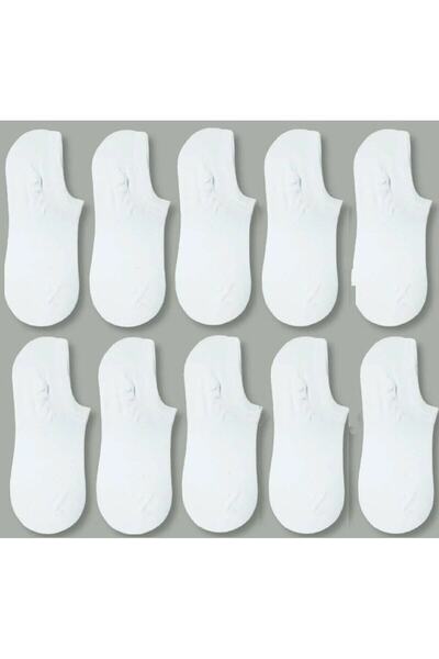 bonbonetti Дамски памучни чорапи-балерини, едноцветни, комплект от 12 броя