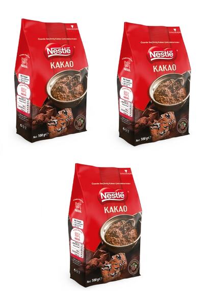 Nestle Toz Kakao 100 Gr X 3 Adet