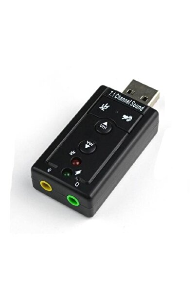 Azra Dk-Ac-Usc71 7.1 USB Stereo Sound Effect Sound Card