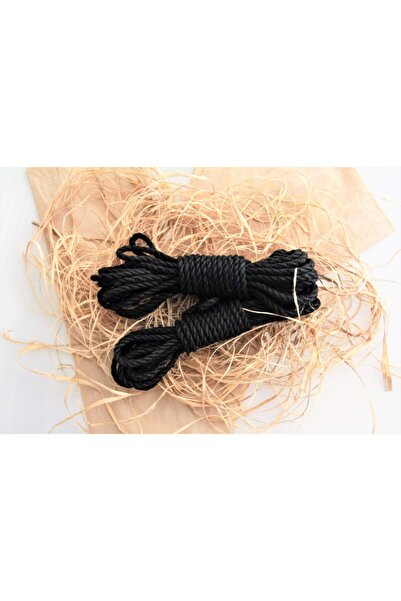 ShibariTük Shibaritürk Siyah Shibari Ipi 8mm / 8mt