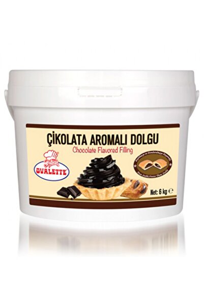 Katsan Ovalette Ovalette Çikolatalı Aromalı Dolgu 6 Kg 4