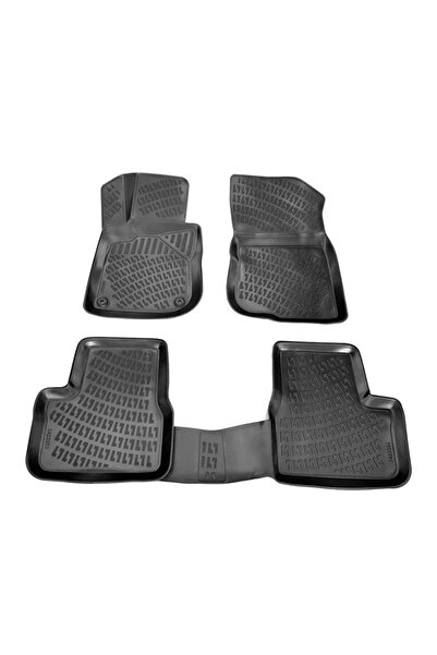 Rizline Peugeot 208 3d Paspas Havuzlu Hb 2012 - 2020 Arası Siyah 4 Parça Set