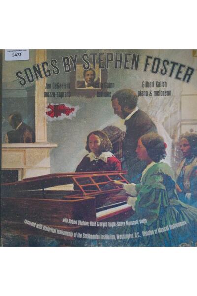 Stephen Foster - Songs By Stephen Foster - Klasik Müzik Dönem Baskı