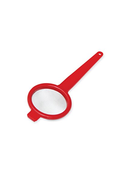 TO-Fİ-TA toptanfiyattarifesi Kırmızı Paslanmaz Çay Süzgeci