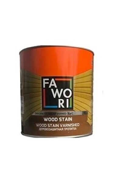 Fawori Naturel Wood Stain Vernikli Ahşap Koruyucu - 0,75 Litre