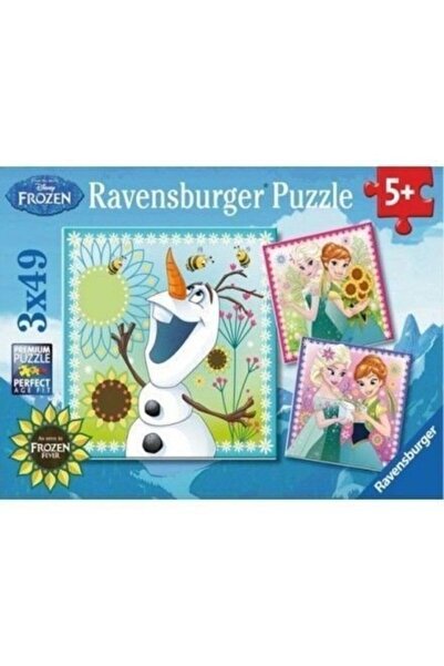 RAVENSBURGER 3x49 Parça Puzzle Walt Disney Frozen 092451