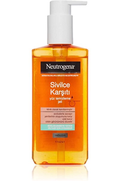Neutrogena Visibly Clear Sivilce Karşıtı Günlük Temizleme Jeli 200 Ml
