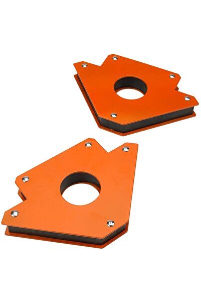 Genel Markalar 2 Adet 50 Lbs Manyetik Açılı Kaynak Gönye Tutucu Mıknatıs , Ma...