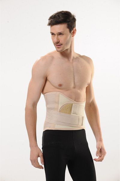 Şalcı Korse Waist Supporting Orthopedic Underwire Waist Corset Tan (unisex)
