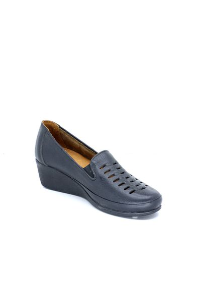 Scavia Scavia 01943 Doctor Recommended Genuine Leather Women's Wedge Shoes
