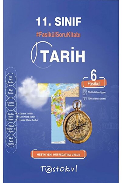 Test Okul Yayınları 11. Sınıf Tarihi Fasikül Soru Kitabı