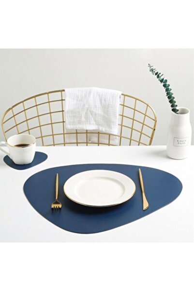 Viluxe 24 Parça Deri Amerikan Servis Sunum Seti