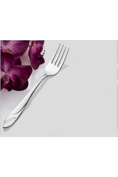 İNTER CELİK Gülistan Model Dinner Fork 12 Pieces