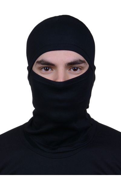 e-Taktik Black Functional Operation/Snow Mask Neck Collar