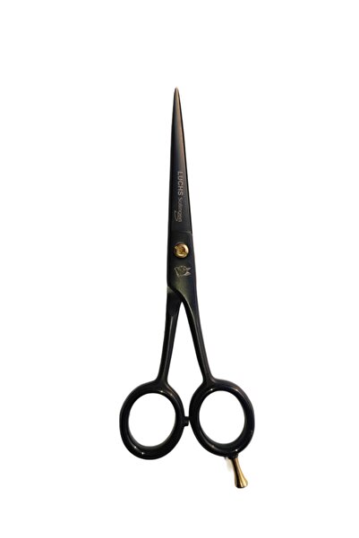 Luchs Solingen Siyah Kuaför Makası 6 Inç Berber Makası Profesyonel