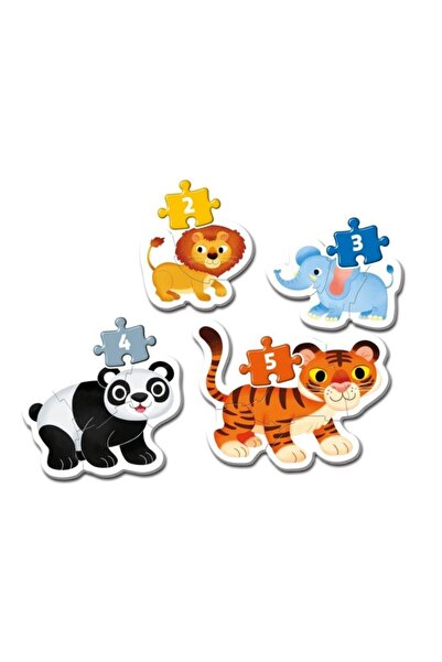 CLEMENTONI Marcă: 20810 Primul meu puzzle Animale sălbatice, 2345 Piesă Categ...