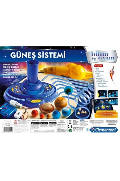 CLEMENTONI Güneş Sistemi Deney Seti Eğitici Geliştirici Oyuncak
