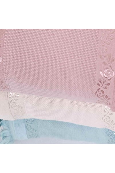 Fiesta Πετσέτα με κρόσσια Etamine 50*90 6 τεμαχίων Πολύχρωμη Cpmszy